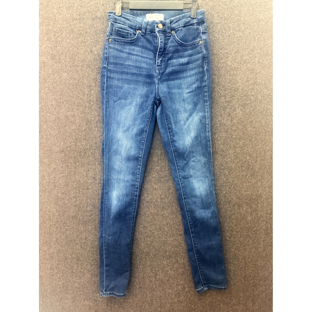 BKE Billie High Rise Skinny Jeans Medium Wash Slim Fit Denim Womens 27x31
